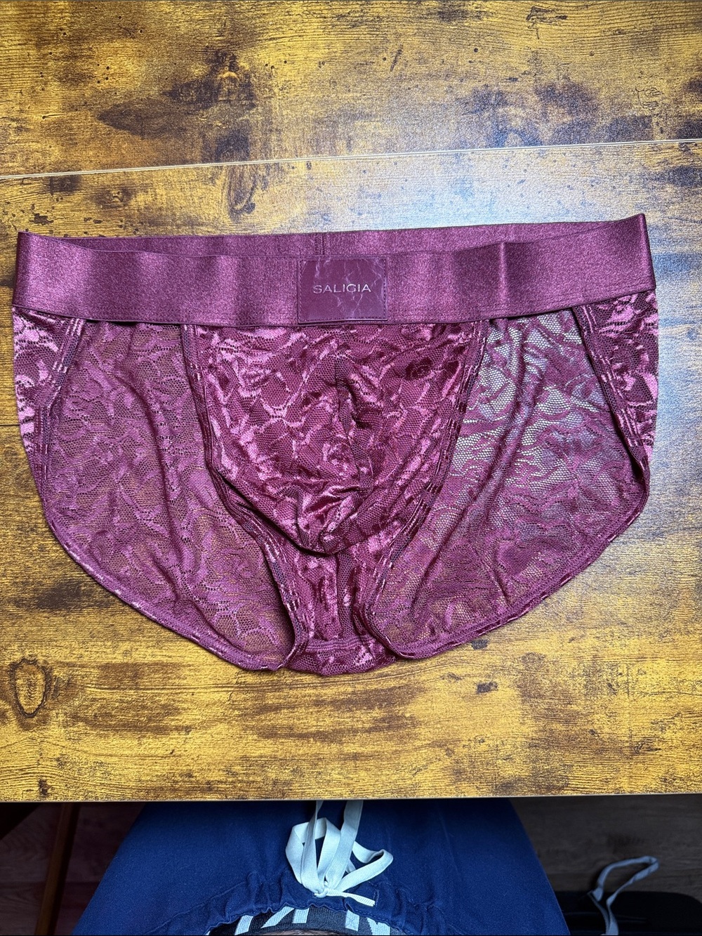SALIGIA Briefs- rose lace pattern